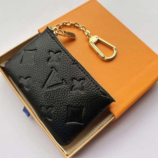 10A Mini WALLET KEY POUCH Wallet Designers Fashion Womens Mens Keychain Ring Credit Card Holder Coin Purse M62650 with box 98