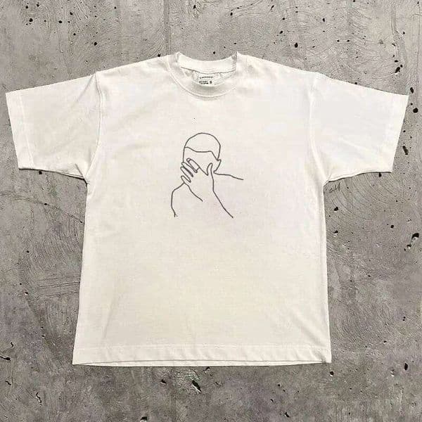 Rapper Frank Retro Graphic T Shirt Men's Hip Hop Ocean Album Clothing T-Shirts Y2k Unisex Blond Fashion Oversized Cotton T-shirt H260228