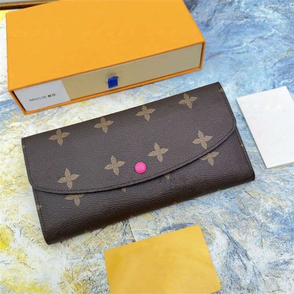 5A Luxurys Designers wallet fashion Leather Folding Wallet Cute Coin Purse Women Credit Card Holder Women leather bags Classic Letters wallets with box