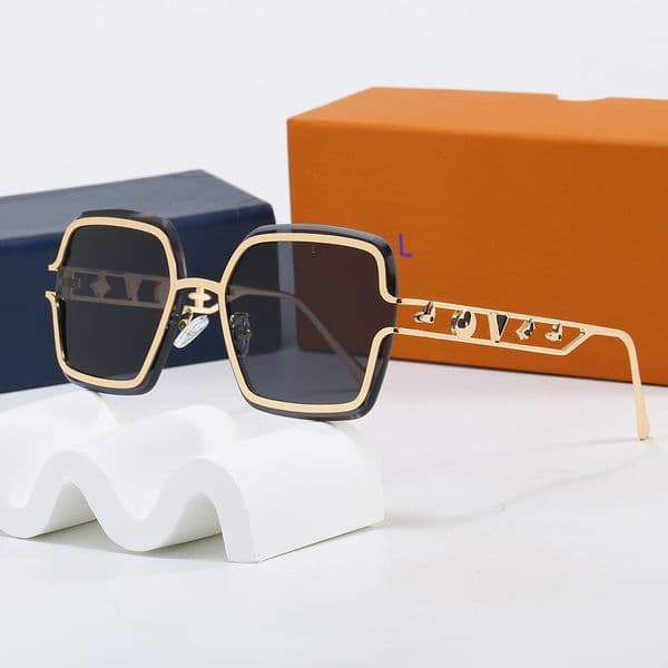 Sunglasses designer sunglasses luxury sunglasses for women letter fashion classic UV400 12A design Valentine Day gift 7 colour box very good nice