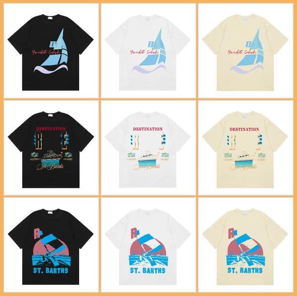 Mens Designer T Shirt High Quty Strt Loose Casual Crewneck Pullover Short Slve Unisex Couple Top Z260527
