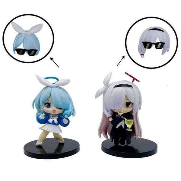 Original Blue Archive Figure 10cm Anime Prana Cute Q Version Desktop Standing Posture Animation Model Toy Gift T260226 5f66