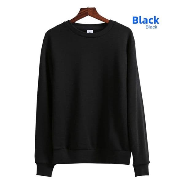 Wholesale direct sales from manufacturer: Customized unisex trendy casual crew neck pullover long-sleeve sweatshirt with printed logo