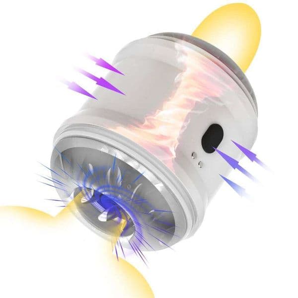 Automatic Male Masturbator Cup Dual Open-ended Powerful Vibrating Blowjob Vagina Masturbation Sex Toys for Men Adult Supplies C260302