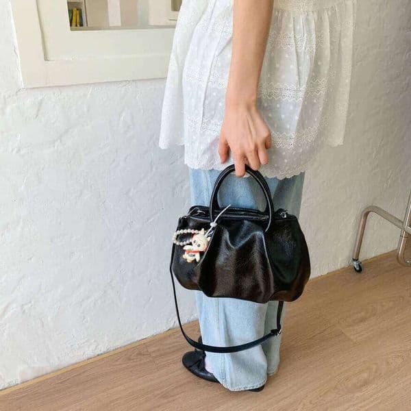 TAURUSCIAGA Sweet PU Leather Handbags Women Macaron Colors Cute Pouch New In 2025 Solid Fresh Crossbody Bags For Girl Fashion Lady Purse Mezzanine Bag