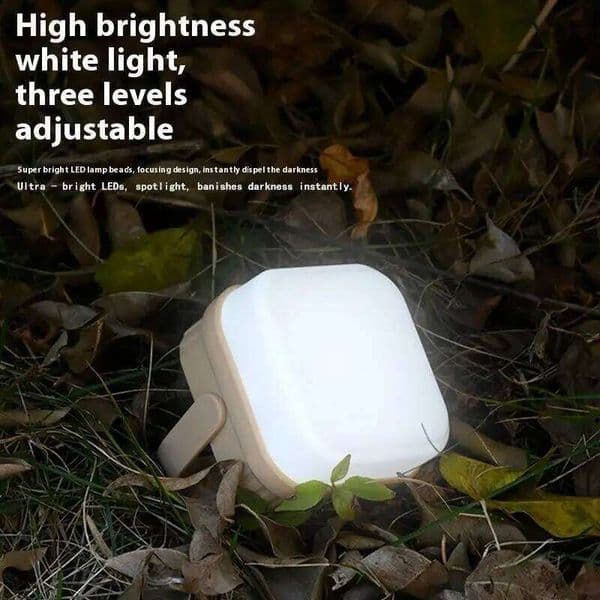 Outdoor Rechargeable Camping Vintage Design Tent Lantern with Long Battery Life Emergency Light C260302