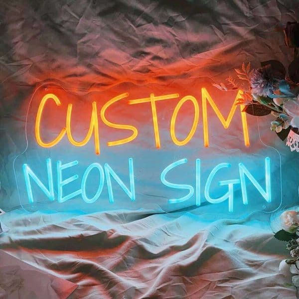 Custom Sign Wedding Decoration Happy Birthday Children's Gifts Room Home Bedroom Neon Wall Decor Led Light Letters 26H0302