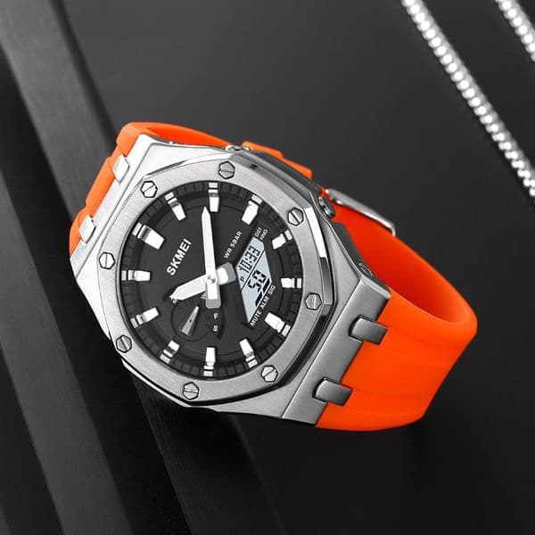 2026 Men's Electronic smartwatch Fashion Outdoor Watch Dual Movement Sports Trend Electronic Watch Wholesale