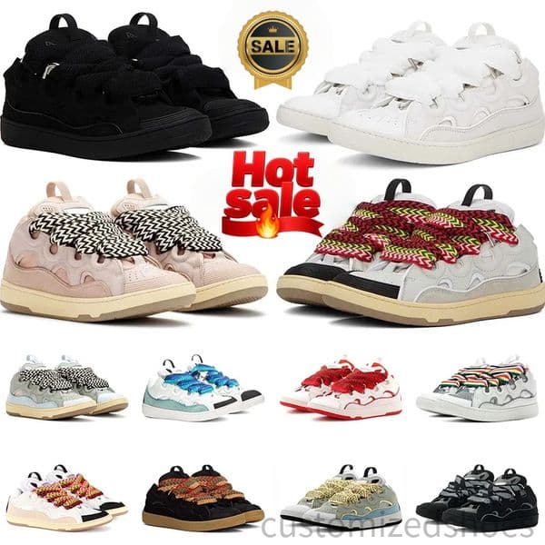sneakers casual dresses Designer Shoe with box designer shoes sneakers for men women white ivory black leather mens trainers runners chaussure luxury platform shoe