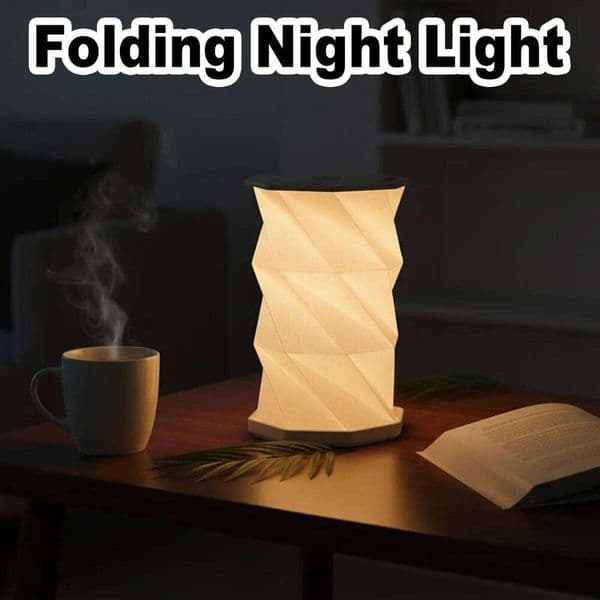 Foldable Table Lamp Touch Lamps Dimmable Paper Desk Portable Led Bedroom For Nightstands Home Decor Nightstand Night C260302