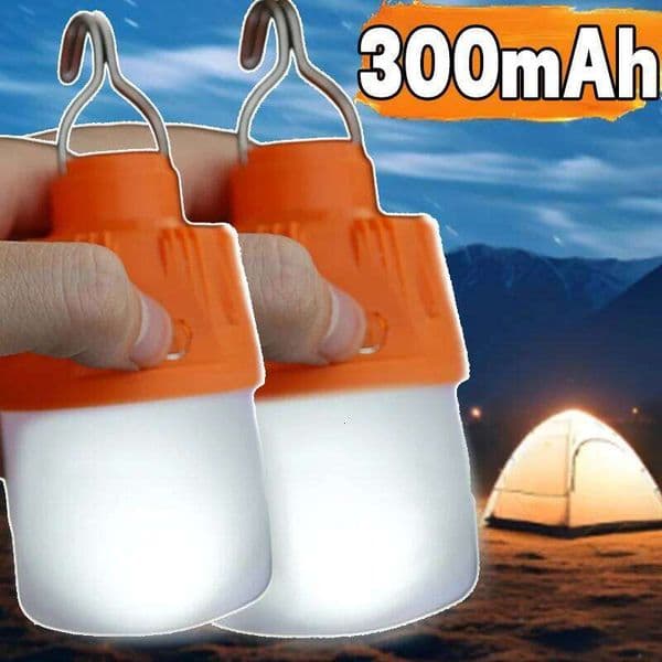 Rechargeable Type-C LED Camping Hanging Tent Light for Outdoor Night Fishing Home Power Outage Emergency C260302