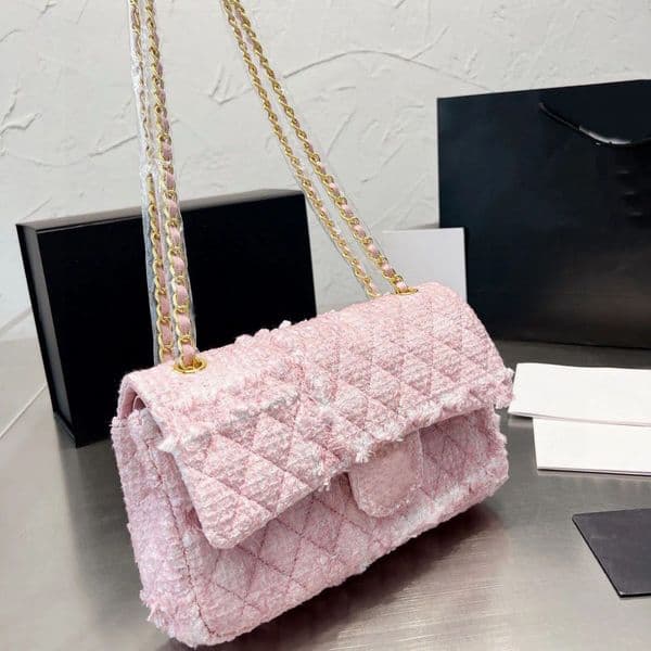 Designer Bag Fashion Women Shoulder Bag Black Purse Tote Beach Bag Shopping Wallet On Chain Handbag Leather Shoulder Bag Purse Crossbody Classic Flap Lattice Bag