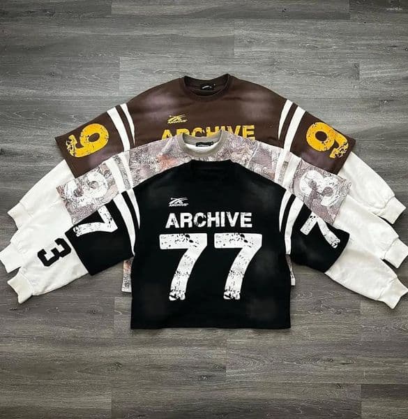 Men's Hoodies Men Women Retro Harajuku Punk Casual Splicing Sweatshirt Fashion Street Design Fake Two Piece Hip Hop Loose Long Sleeves