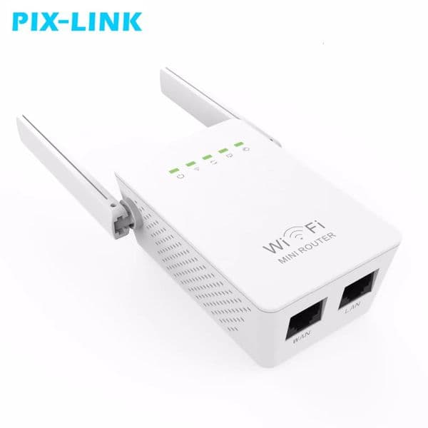 Wireless Router WIFI Repeater 300M Dual Antennas Signal Booster Range Extender Wi-fi 80211N Network EU/US/UK/AU Wall plug 260302