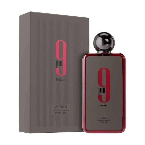 Afnan 9 PM Rebel Unisex Eau De Parfum 3.4 Fl. Oz. - Fragrance for Men And Women 26W0303