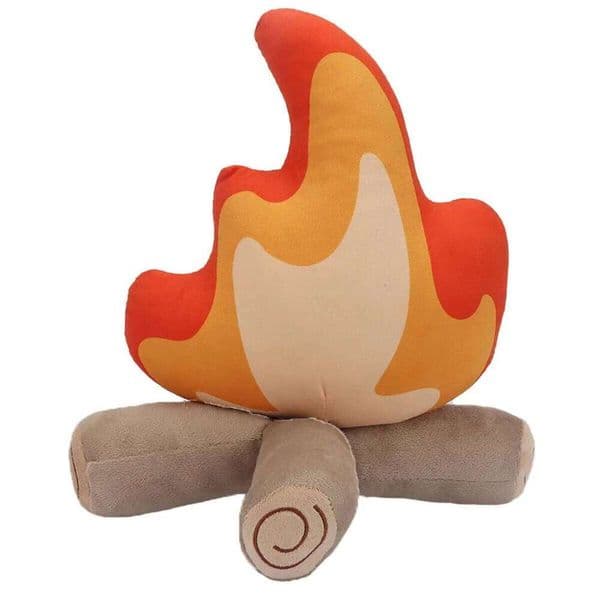 30cm Funny Simulation Bonfire Soft Stuffed Toy Doll Fire Firewood Plush Pillow Outdoor Camping Room Decor Kids Gifts XJ260303
