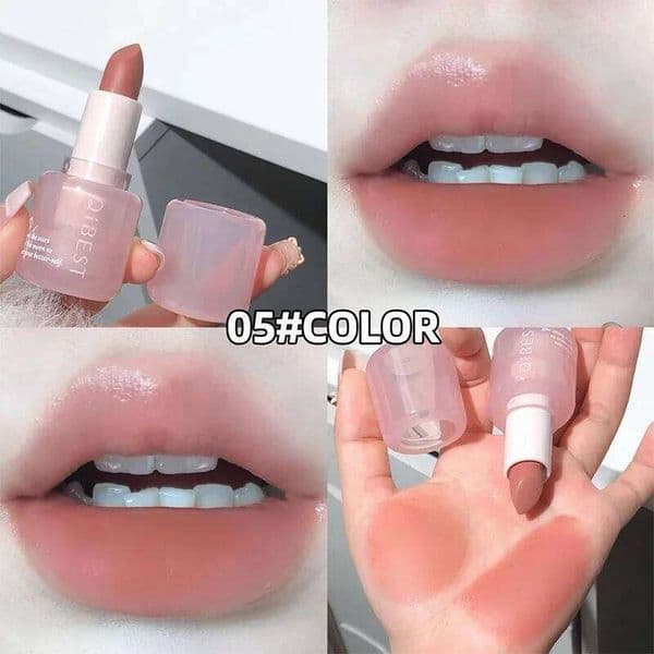 QIBEST Nude Matte Waterproof Long Lasting Lip Stain Sexy Red Lipstick Tinted Lips Makeup For Women Korean Cosmetics H260303
