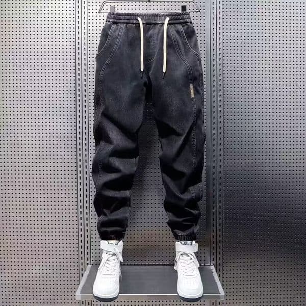 Trendy Men's Jeans Designer Pants Spring/summer Style Loose Fit Elastic Jogger Pants New Workwear Pants For Men Youth Collection