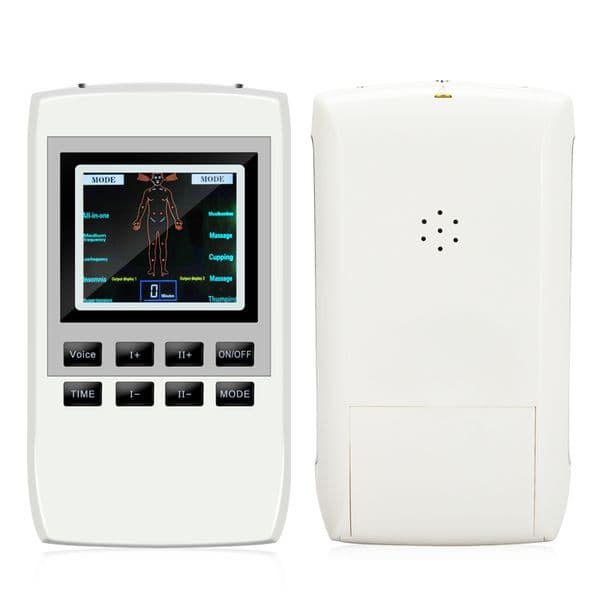 QIAOXIN OEM/ODM TENS/EMS home portable body massager, easy to operate, 2-channel 10 mode, 16 adjustable gears, deep massage, relaxing muscles