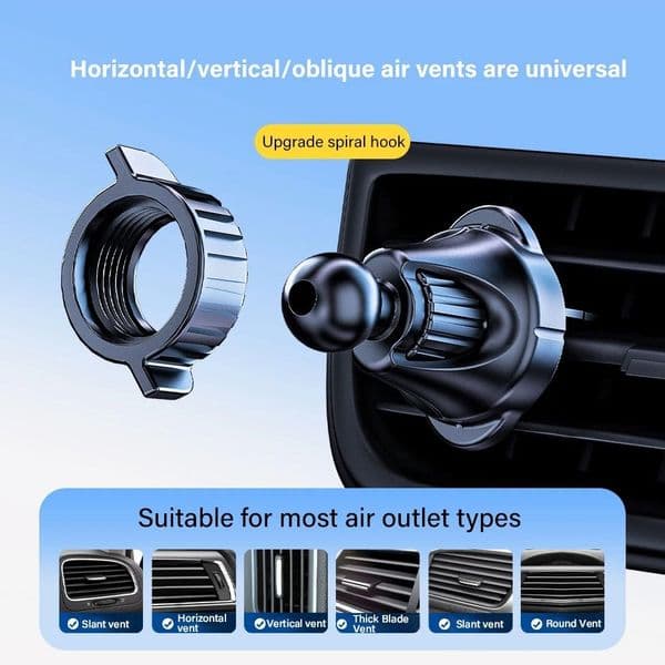 Durable Versatile Topk Auto Dashboard Bracket Swivel Mechanism Supports Multiple Handset Models