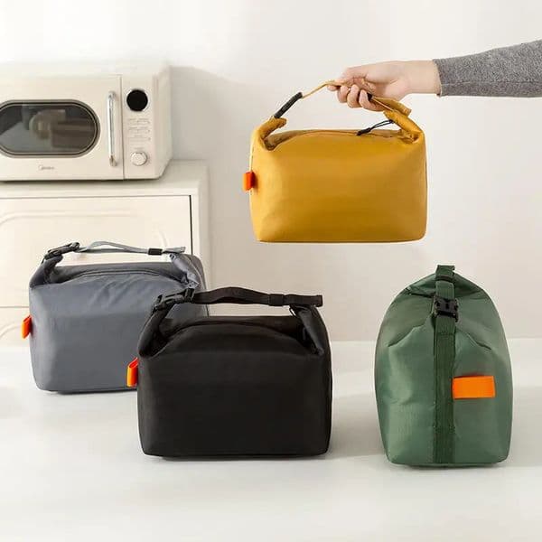Insulated Lunch Bag Insulation Bento Pack Aluminum Foil Rice Meal Ice Portable Dinner Picnic Food Storage Handbag 260304BJ