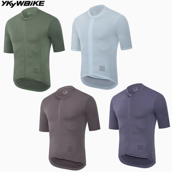 YKYWBIKE Mens Classic Cycling Jersey Summer Bicycle Maillot Road Bike Breathable Clothing Pro Team Short Sleeve Shirt 260304
