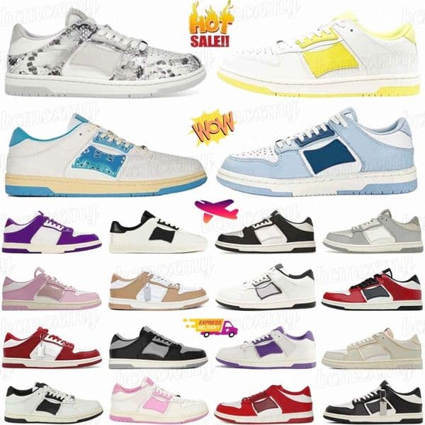 Skel Low sport Designer sneakers Alabaster shoes outdoor trainers shoe Top Womens Mens Red White Burgundy Orange Camel Black Green Mesh Brown b4ni#