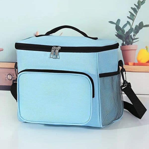Portable bento bag with rice insulated large capacity crossbody insulated bag 260304
