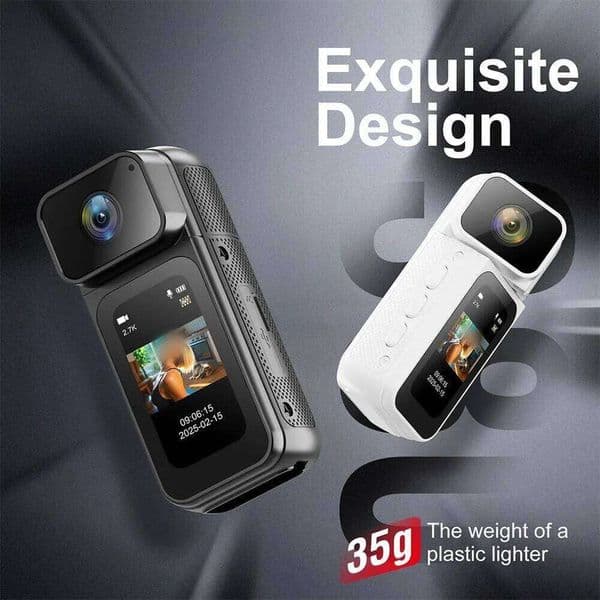 4K Action 360 HD Panoramic Waterproof Anti-shake Thumb Wearable Portable Mini For Work Travel Sports Camera Parts 26H0305