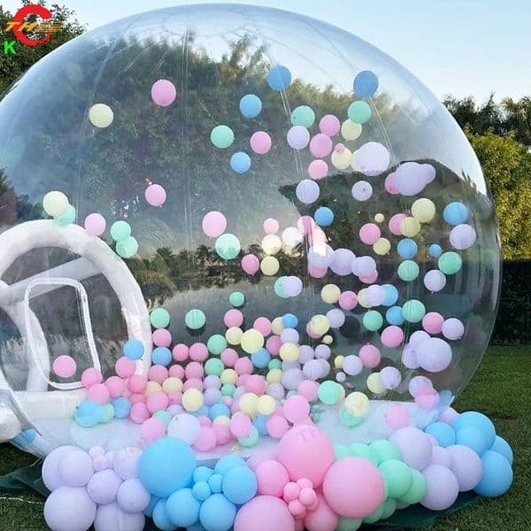 Free Air Shipping Commercial Grade Inflatable Bubble House Bubble Tent for Party Balloons Decorations