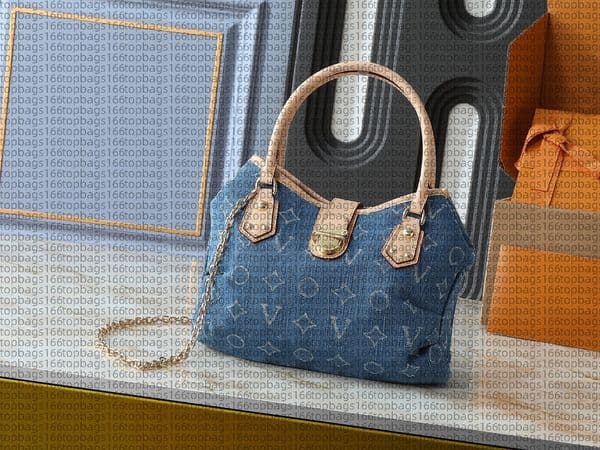 M95020 tote bag New style Cowboy underarm bag fashion chain bags shoulder crossbody package clutch handbag luxury brand Designer evening packages Wallet purse