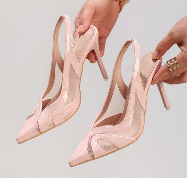 Designer Dress Shoes Women Pointed Toe Casual Sandals Women's Summer New Style Buckle Fashion High Heels Korean Version Rubber High Heels Shoes