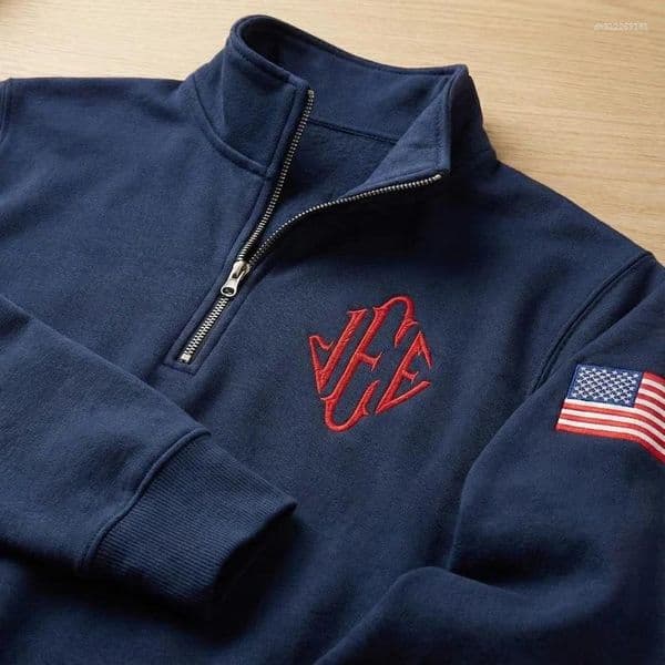 Men's Hoodies 2026 Pullover Epstein Embroidered Sweatshirt Retro Stand Collar Quarter Zip Casual Sports Streetwear Unisex