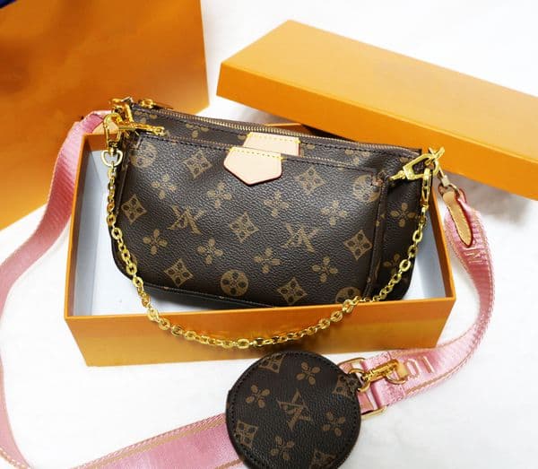 Designer 3/set Multi FELICIE POCHETTE Chain Handbag Crossbody Purse Fashion Women Shoulder Bags Lady Totes Bag Classic Woman Wallet Female backpack 5A