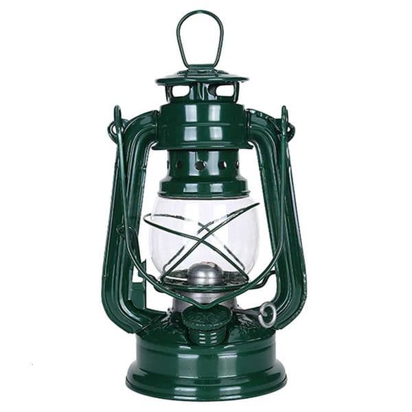 Vintage Fuel Camping Lanterns Metal Kerosene Lantern Hanging Lantern with Handle for Camping Home Patio H260305
