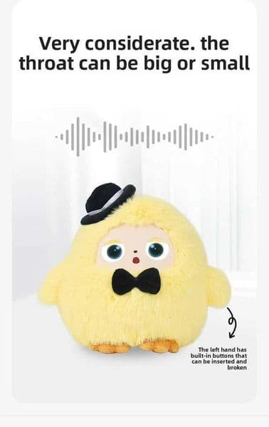 AI Chat Intelligent Toy Interactive Early Education Companion Robot Voice Music Playing Eye Doll Childrens Gift Electronic Desk X2603051