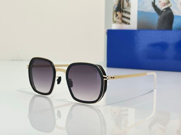 Sunglasses Optics For Men Women Fashion BEAM Summer Designer Stylish High Street Catwalk Style Anti-Ultraviolet UV400 Metal Square Full Frame Glasses With Box
