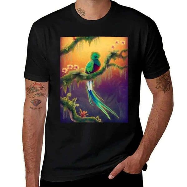 for cotton men man Quetzal 100% t designer Resplendent shirt T-Shirt shirts H260305