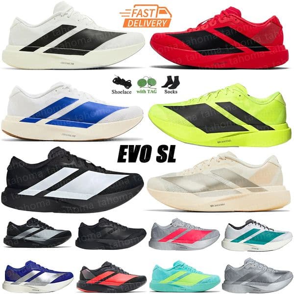 2026 Designer Running Shoes Zero EVO SL For Men Women Black White Green Pink Sports Low Outdoor Eur 36-45