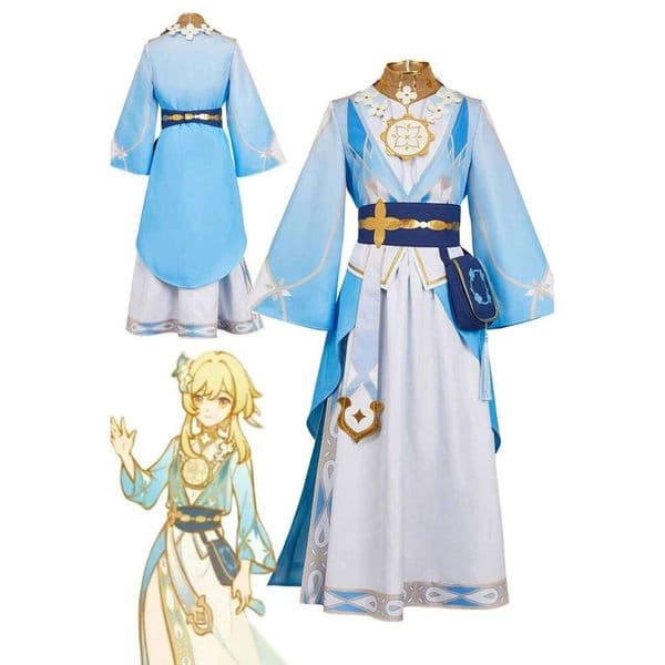 Disguise Lumine Cosplay Clothing Waistbag Game Genshin Impact Fantasia Costume Adult Women Roleplay Fancy Dress Clothes 2026