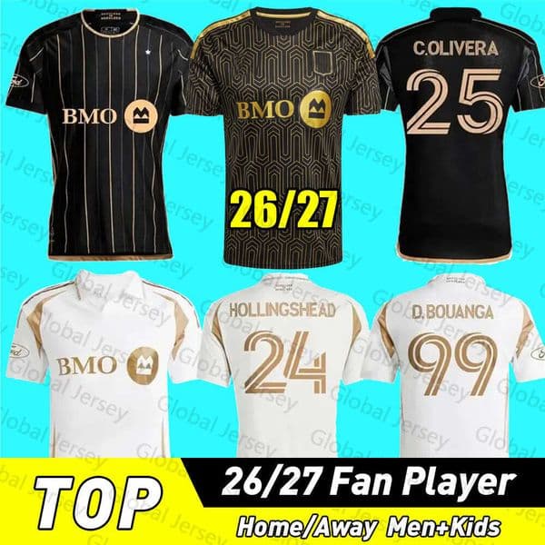 2627 LAFC Galaxy soccer jerseys 2025 2026 ROSSI ACOSTA D.BOUANGA KAYE Los Angeles FC LA GALAXY CHICHARITO VELA Football shirts men kids kit CHIELLINI
