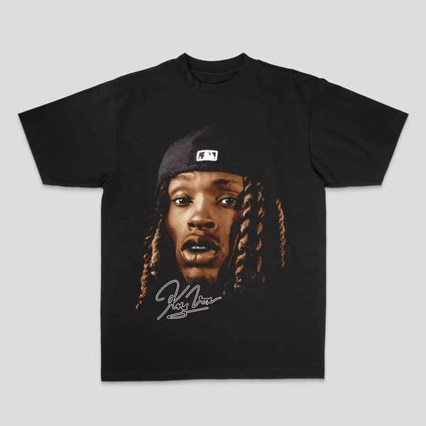 European and American King Von hip-hop rock rap top high street sporty casual loose men's T-shirt graphic t shirts Z260306