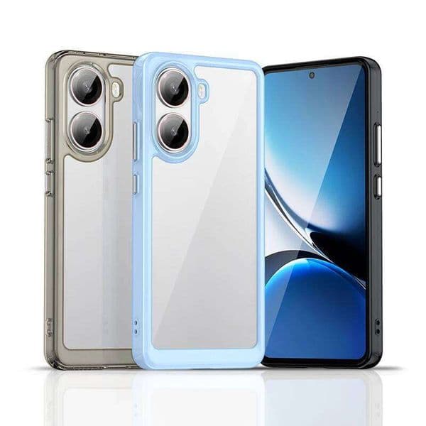 Transparent Colorful TPU Case for Poco X7 Pro 5G Protective Cover Clear Fundas Coque Capa H260305