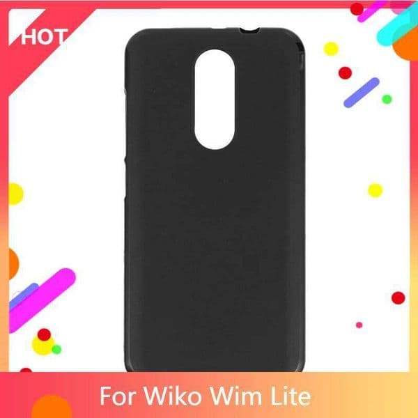 Matte Soft Silicone TPU Back Cover For Wiko Wim Lite Phone Case Slim shockproof H260305