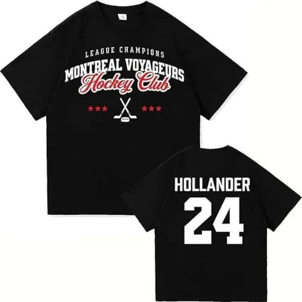 24 Hollander T Shirt Fashion Men/Women TV Heated Rivalry Ilya Rozanov 81 T-Shirt Tees Retro Print Short Sleeve Loose L260306