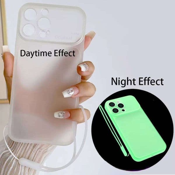Night Light Luminous Clear Phone Case For iPhone 17 16 15 14 Plus 13 12 11 Pro Max X S XR 6 7 8 SE Transparent Back Cover H260305