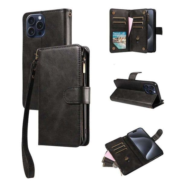 High Quality PU Leather Phone Case for Galaxy A12 A13 A14 A15 A21S A22 A32 A34 A50 A54 A70 A71Series Flip Wallet Cover H260305