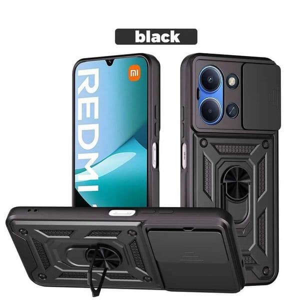 Slide Camera Lens Protector Armor Case For 15C 4G 171.6 MM Military Grade Bumpers Ring Cover H260305