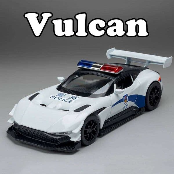 1:32 Vulcan Valkyrie Miniature Toys Car Alloy Diecast Model Doors Opened with Sound Light Pull Back Vehice Friend Christmas Gift C260305