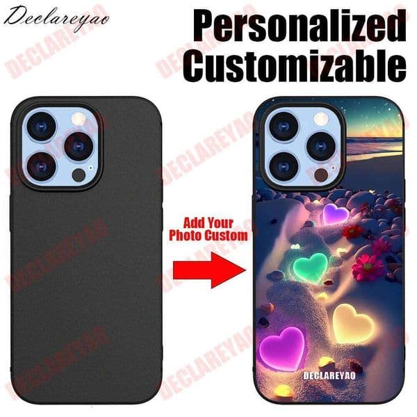 Personalized Customizable DIY Photos Coque For iPhone 17 Air 16 Pro 15 14 13 12 Mini 11 X Xs Max 7 8 Plus SE 2022 Cases Covers H260305